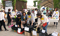 서울 자양동본당과 한국 CLC 뚝섬유원지에서 환경 캠페인